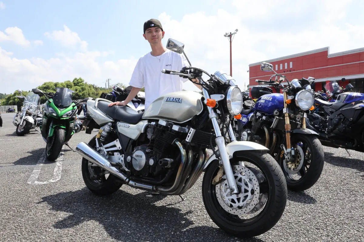 父の影響で乗り始め、父とその仲間と走るのが楽しい！フルノーマルを