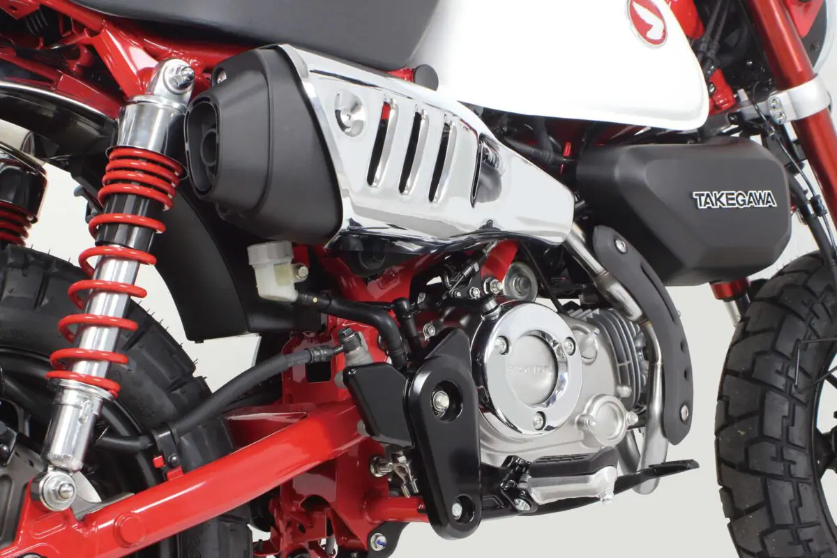 モンキー125のカスタムを楽しむ人へ 武川から「マフラー2種」が新発売