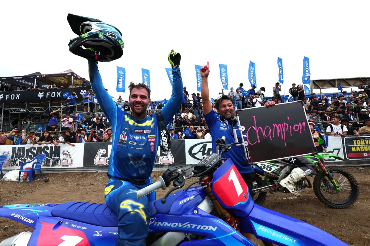 ジェイ・ウィルソンがIA1を連覇！ヤマハが全日本モトクロス選手権の