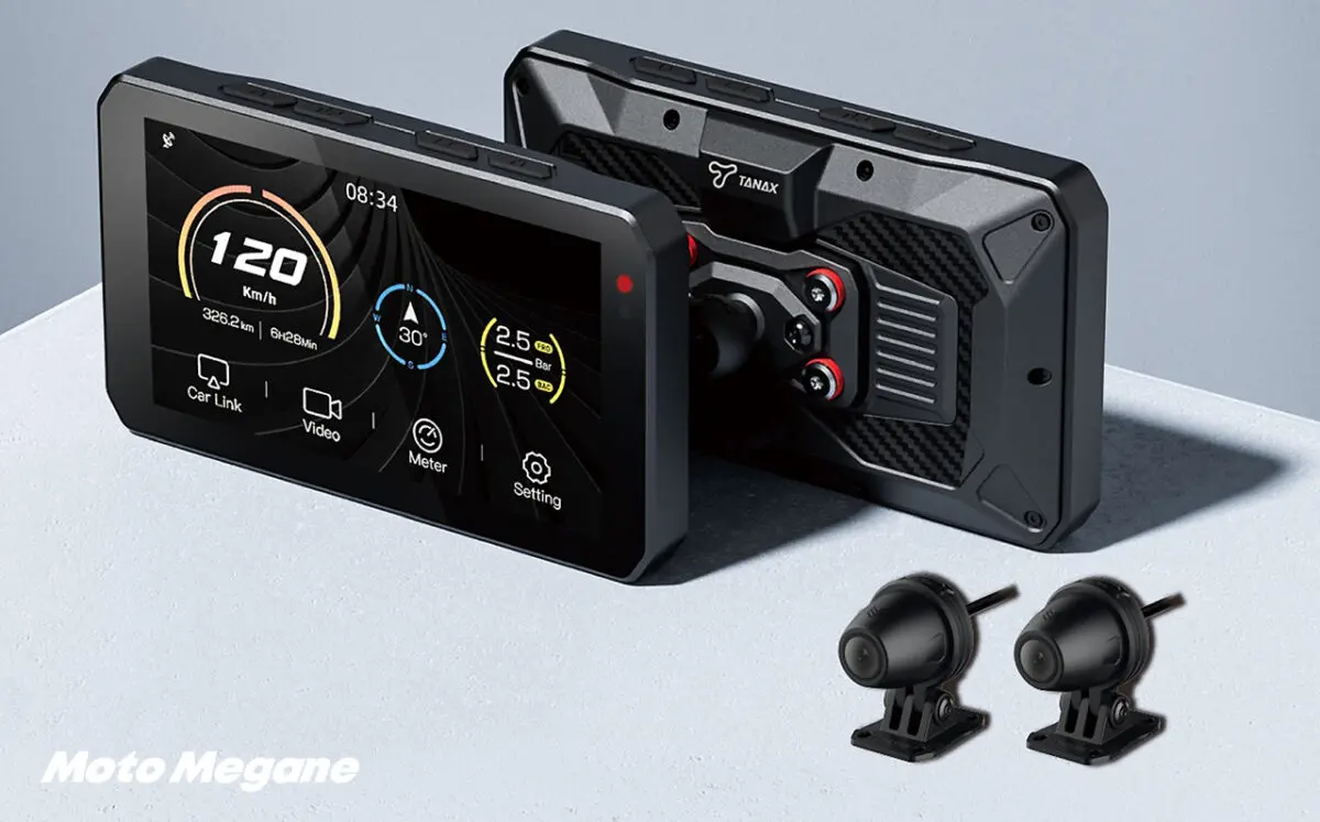 超コンパクトで高性能！タナックスの新作ドラレコ付きスマートモニター