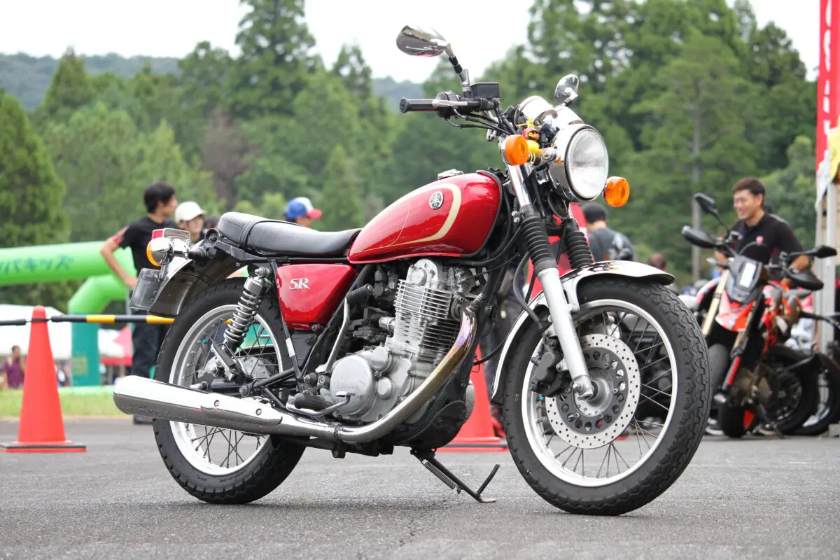 キックスタートを乗り越えた先に楽しさがある ヤマハ SR400