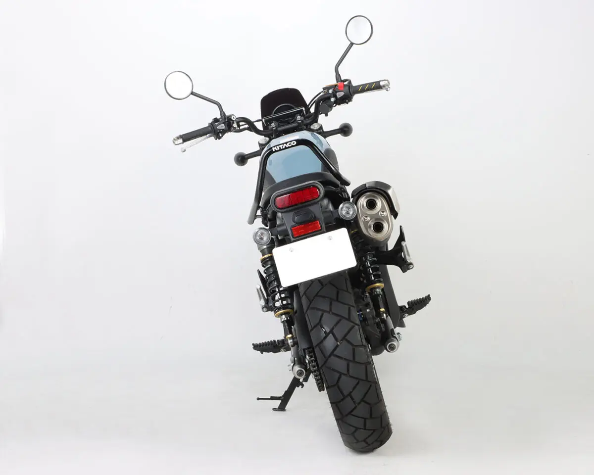 駐車中も安心！CL250のローダウン用「ショートサイドスタンド」発売