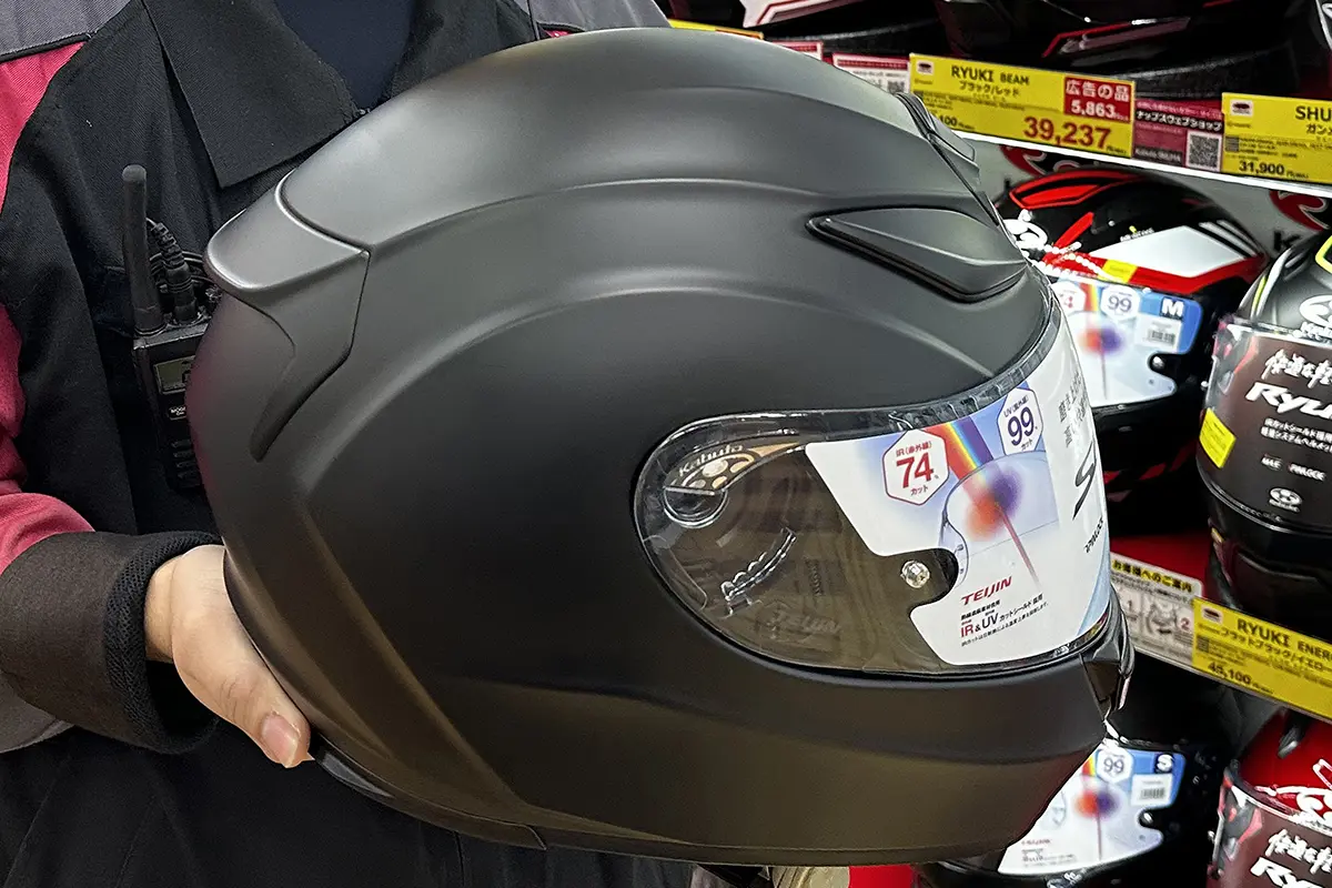 価格更新］OGK KABUTO RYUKI Lサイズ フラットブラック Kabuto