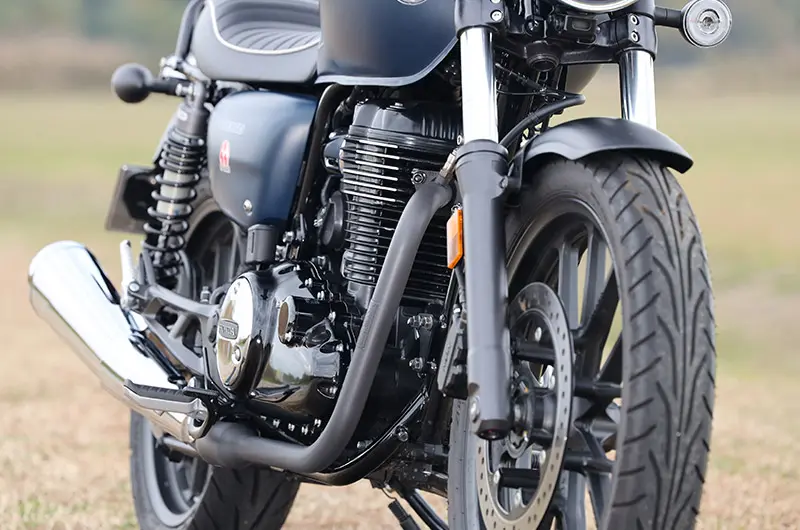 GB350のトルク性能アップ！ SP忠男からPOWERBOXパイプ発売