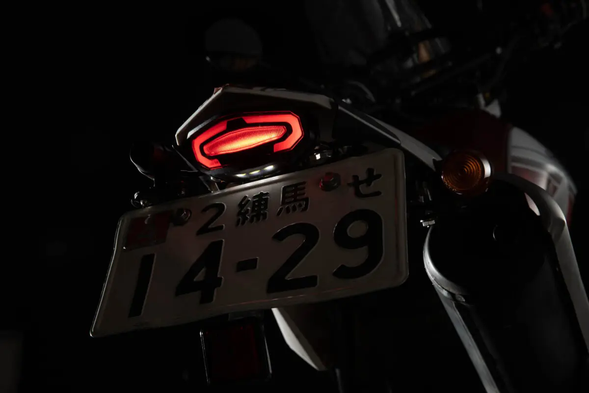 ジータ KLX230 LEDラインテールホルダーキット（レッド） ZETA バイク