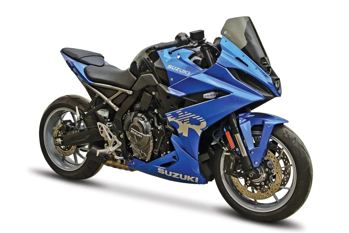 歪みのないクリアな視界！ZEROGRAVITYからGSX-8R用「スクリーン」発売