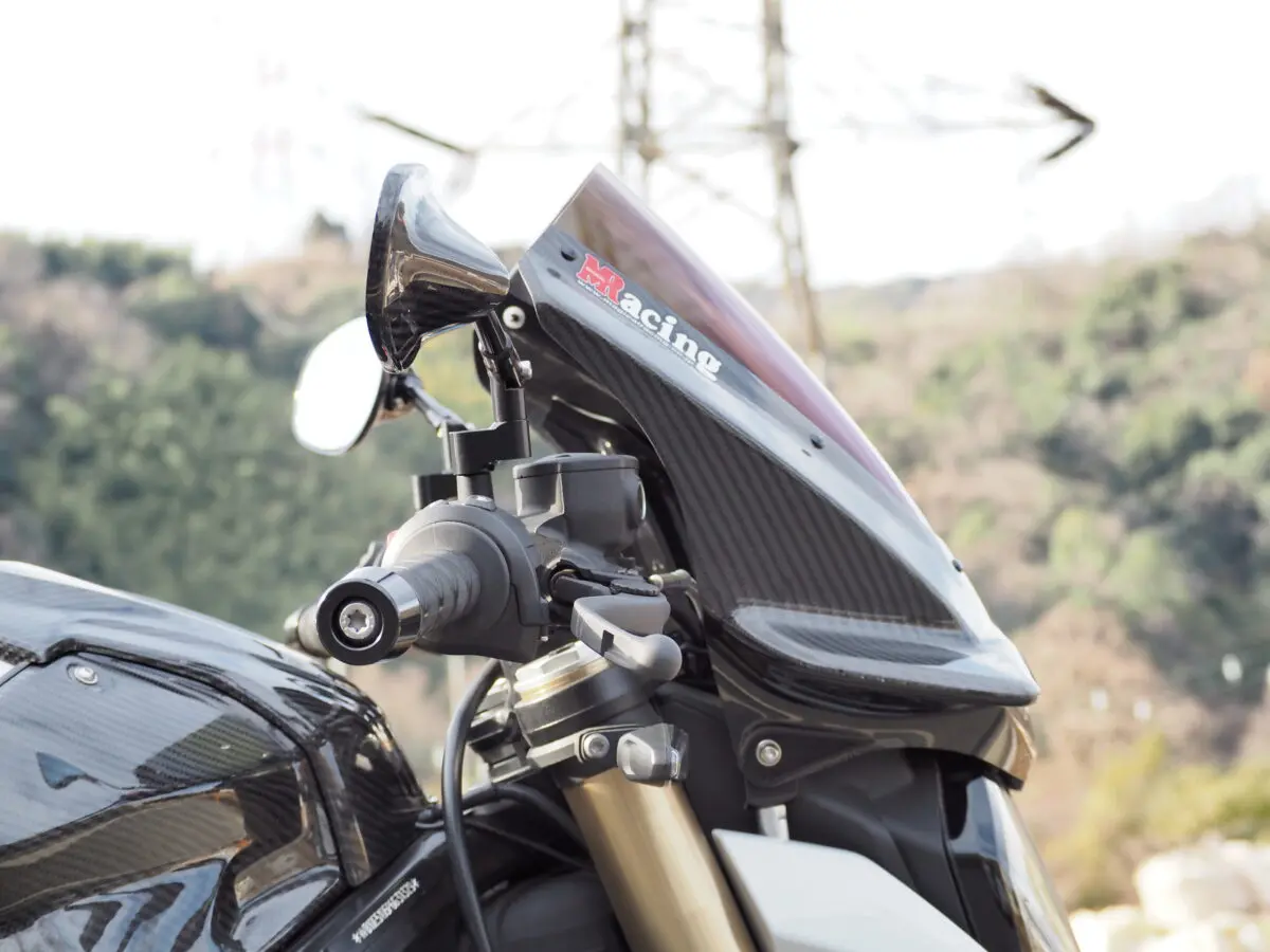 bmw s1000r マジカルレーシング カーボンバイザースクリーン 2021-2024