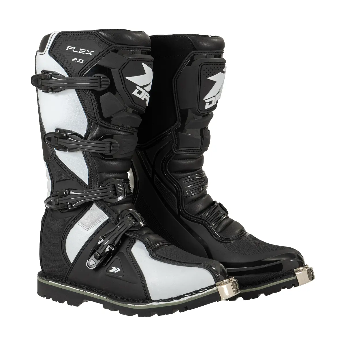 DFG オフロードブーツ　size27 DFG オフロードブーツ フレックスブーツ（ブラック） サイズ