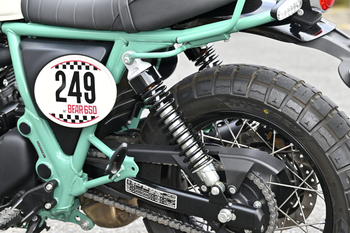 ストリートスクランブラー　BRITISH CUSTOMS ゼッケンプレート ストリートスクランブラーBRITISH CUSTOMS ゼッケンプレート