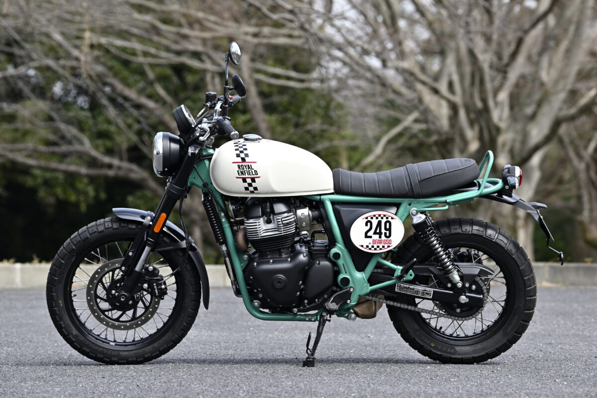 ロイヤルエンフィールド・ベア650。特別カラーエディション「トゥー・フォー・ナイン(Two Four Nine)/価格:1,015,300円(税込)