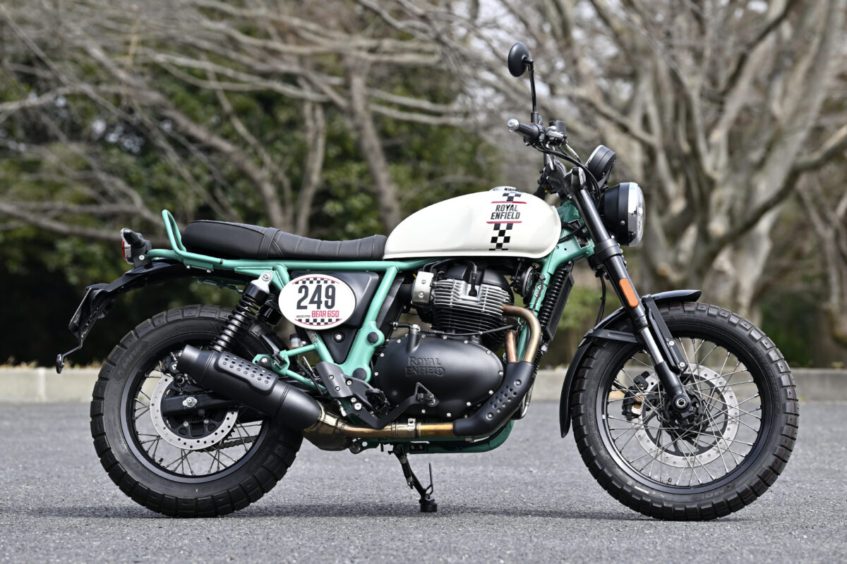 ロイヤルエンフィールド・ベア650。特別カラーエディション「トゥー・フォー・ナイン(Two Four Nine)/価格:1,015,300円(税込)
