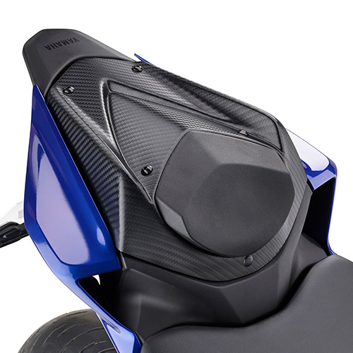 YZF-R25 R3 シートカウル【Anniversary仕様】割れ欠け無し 欠損無し! YZF-R25 YZF-R3 1WD RG10J RH07J 純正シートカウル左