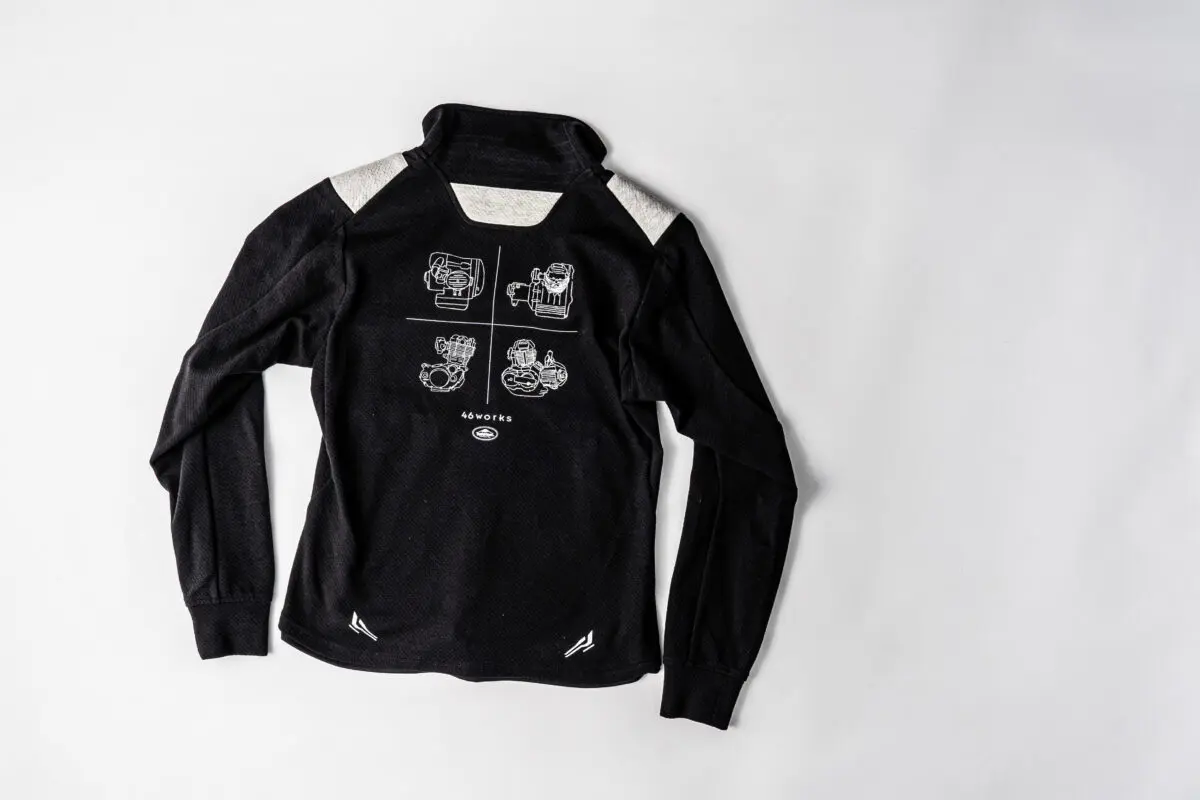 シクフォニ クシタニ×46WORKS新作5種登場 革ジャケットからTシャツまで