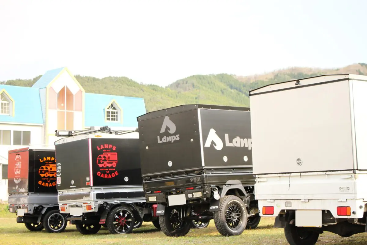 カーゴボックスのトップを補強！ 耐荷重は100㎏ ダイハツ・ハイゼット