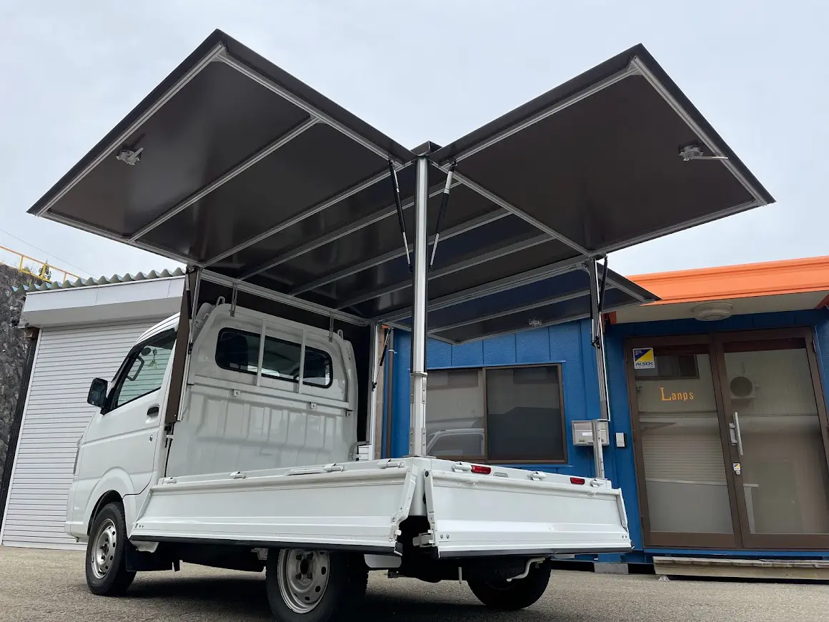 10分で脱着可能な軽トラ用カーゴボックス！ユーティリティカーゴ