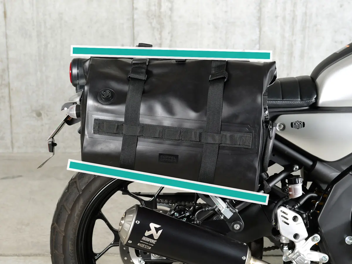 防水×圧縮で収納力抜群！ ドッペルギャンガーの新型サイドバッグが登場