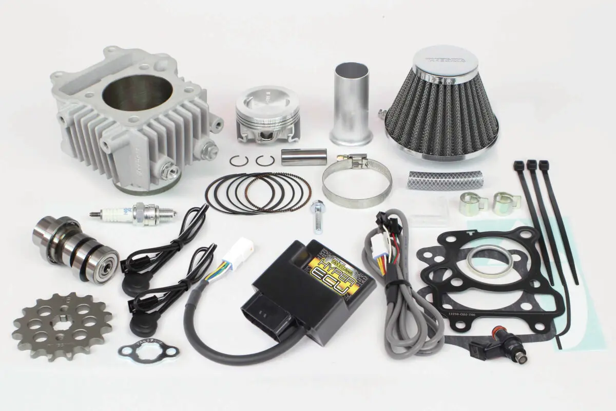 スーパーカブ/リトルカブのトルクUP！ 武川のボアアップキット発売