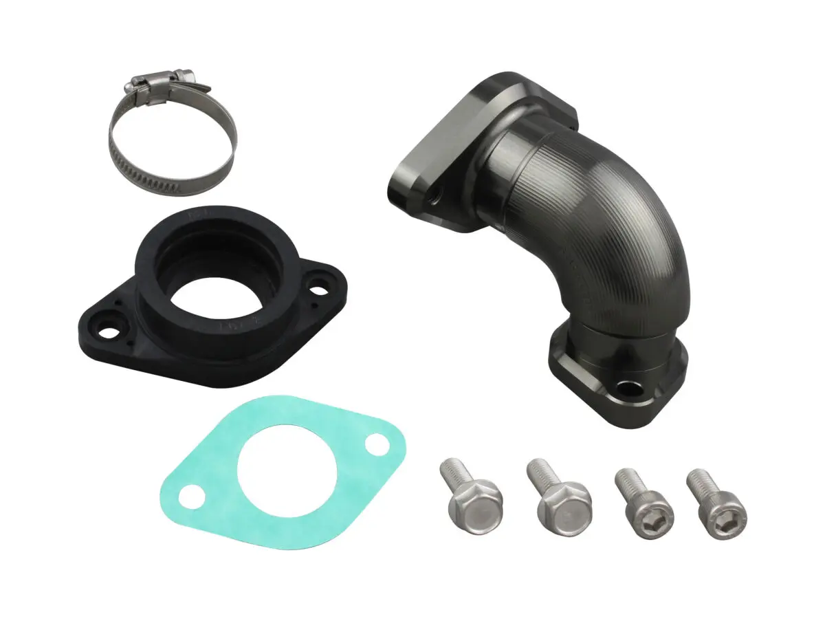 モンキー用ビレットマニホールドキット登場 角度固定式で高精度装着