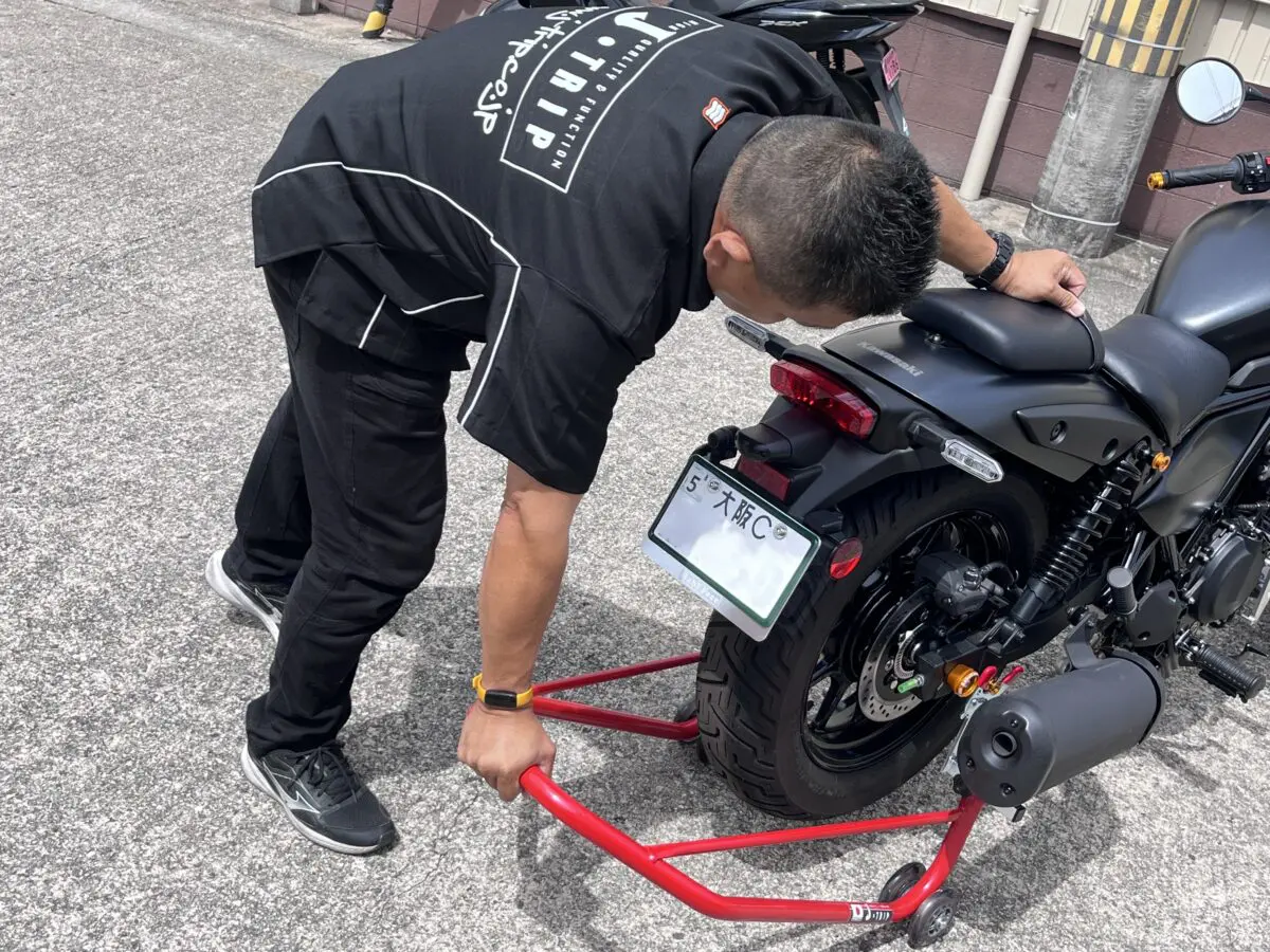 愛車のチェーンメンテ・ホイール清掃が劇的に変わる！新型