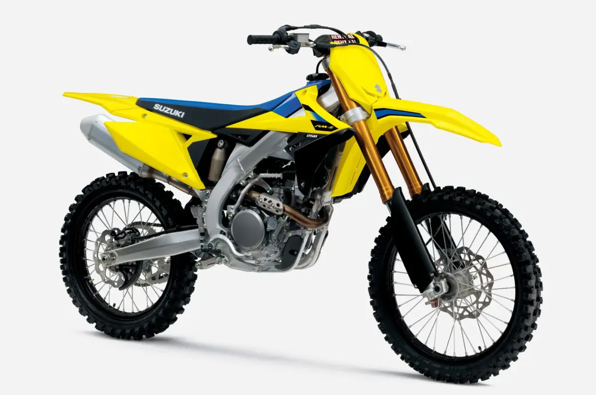 スズキ「RM-Z250/450」2026年モデル登場 新カラーで勝利を目指せ