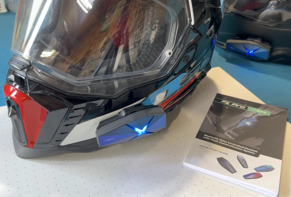 ASMAX F1 コミュニケーションシステム 2個セット ASMAX F1 Dual Pack 通信システム 2個セット バイク用インカム