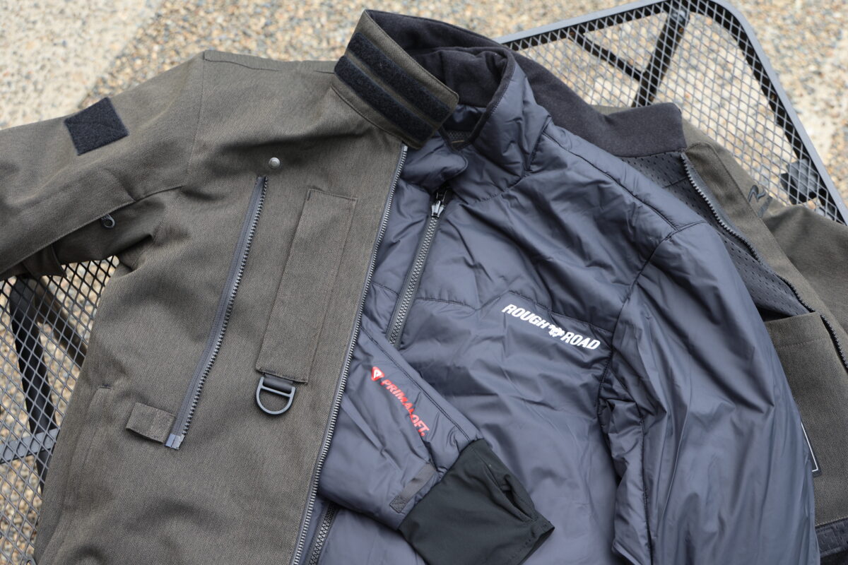 今回紹介する新作『RR7755 プリマロフト®ダブルフェイスオールシーズンジャケット』も、もちろん『プリマロフト®』プロダクツでインナーに『プリマロフト®』を使用している。