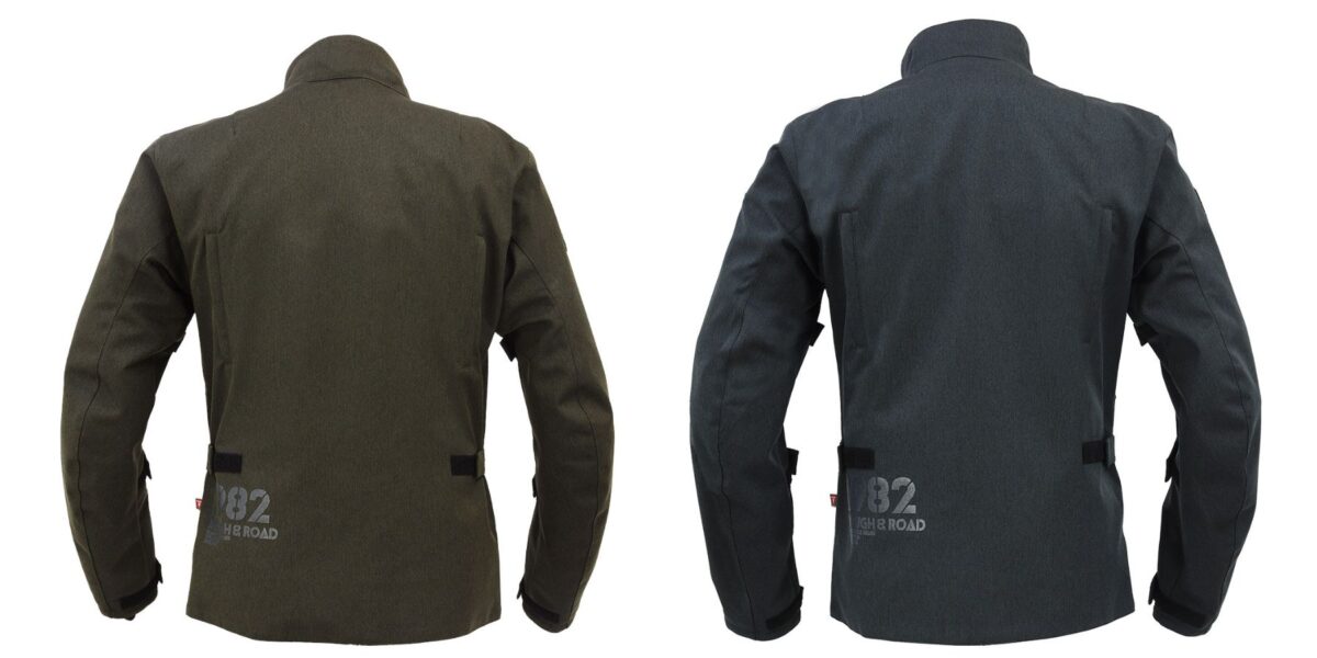 カラー:ヘリンボーンダークオリーブ(左)、ヘリンボーンブラック(右)