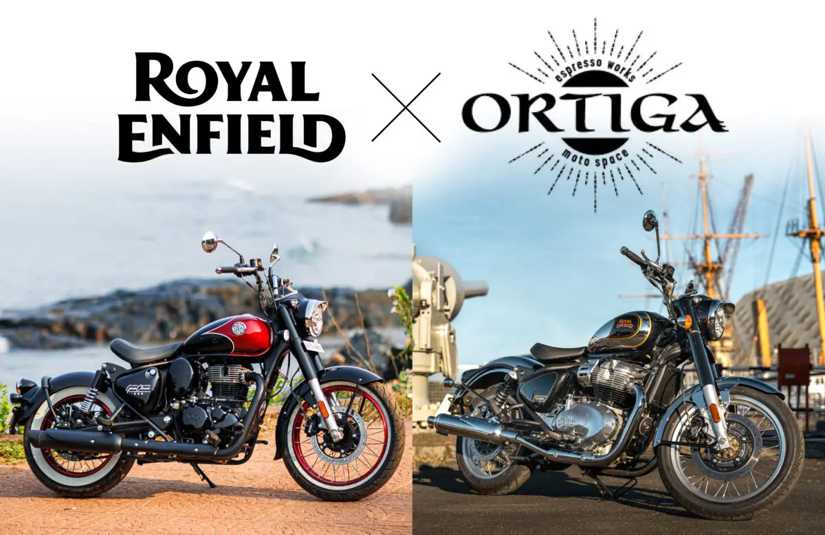 浅草のカフェORTIGAで特別展示を開催 ロイヤルエンフィールド