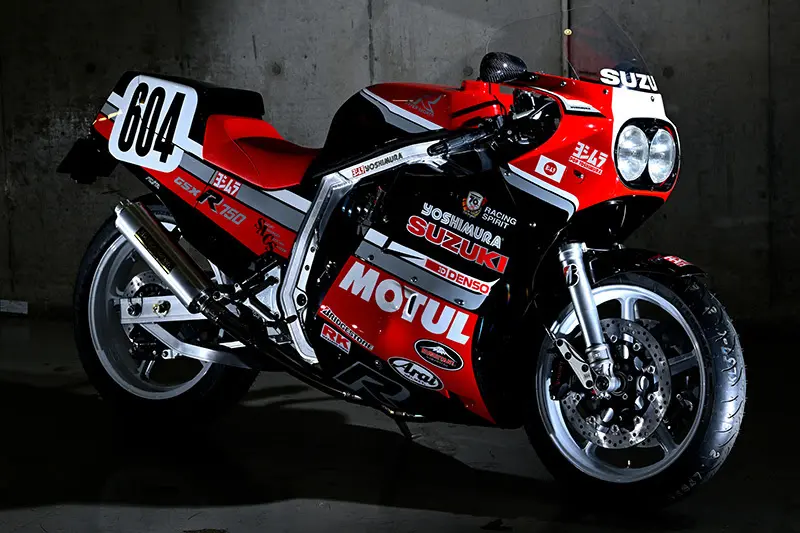 伝説のGSX-R750 #604が蘇る！ ヨシムラ製コンプリート車オークション