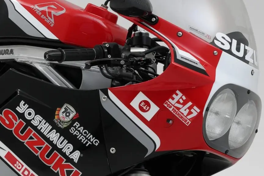 伝説のGSX-R750 #604が蘇る！ ヨシムラ製コンプリート車オークション