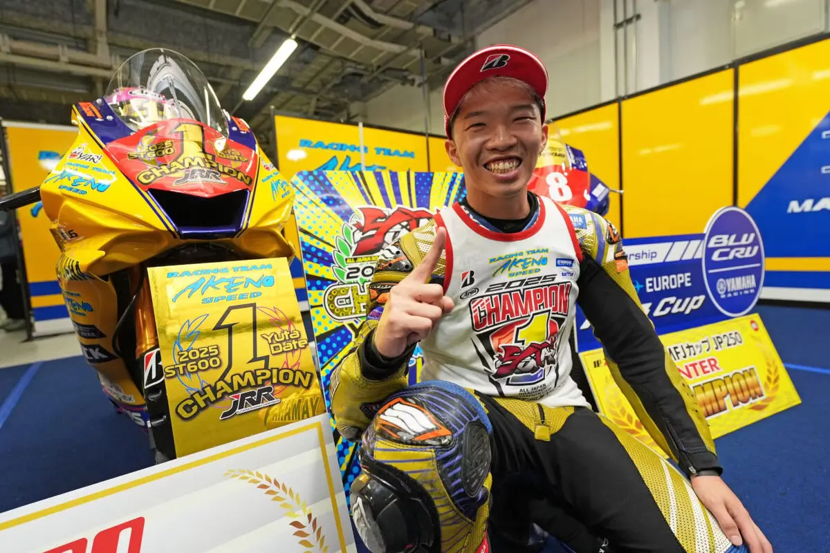 伊達悠太がST600初王者に！ YZF-R6とともに激闘を制す | 【モトメガネ