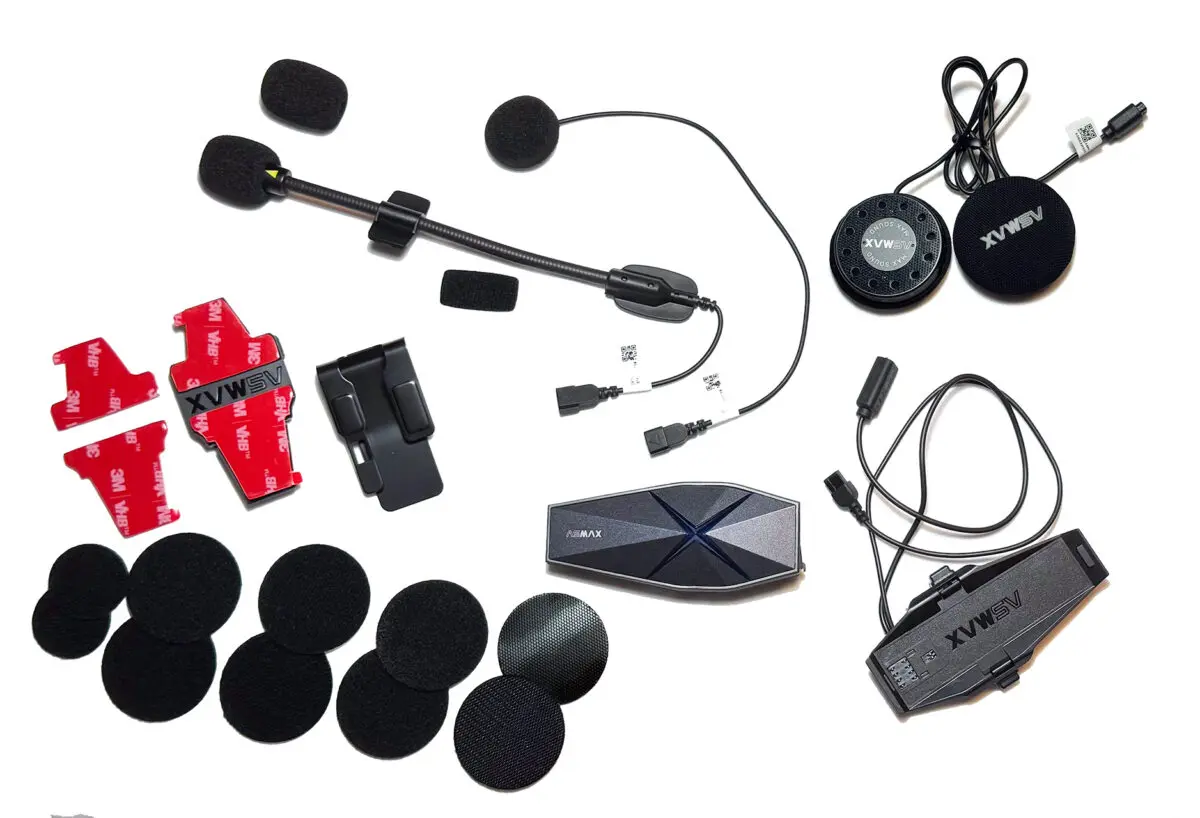 新品未使用！　ASMAX F1 インカム　本体のみ　バイクアクセサリー Amazon.co.jp: ASMAX F1 バイク インカム 10人同時メッシュ通信可能