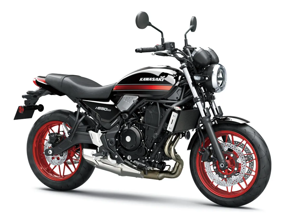 カワサキ「Z650RS」新色ブルー＆エボニー登場 Zスタイルがよりモダンに