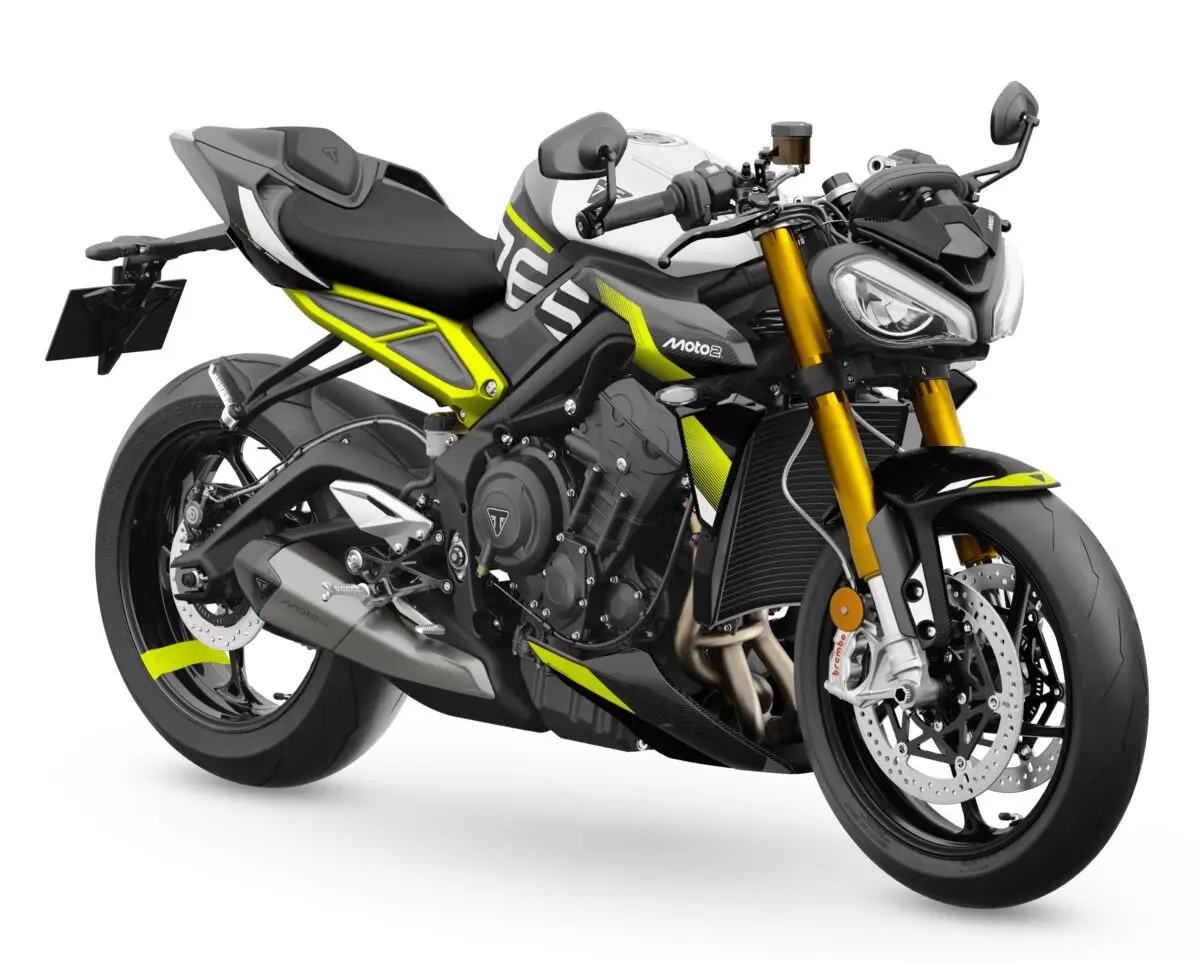 トライアンフ新型Street Triple 765 RX発表 95台限定のMoto2™ Edition
