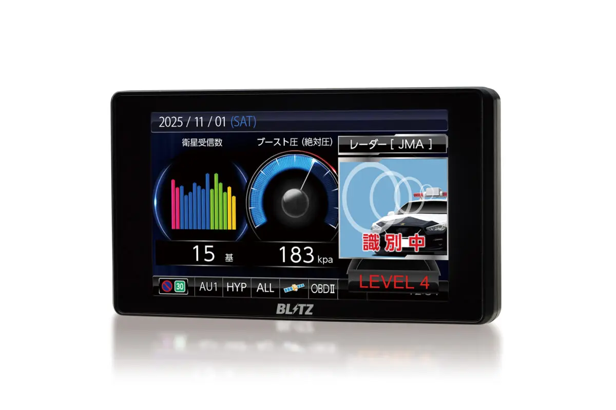 最新オービス対応レーダー探知機TL406RW発売へ 無線LAN標準搭載