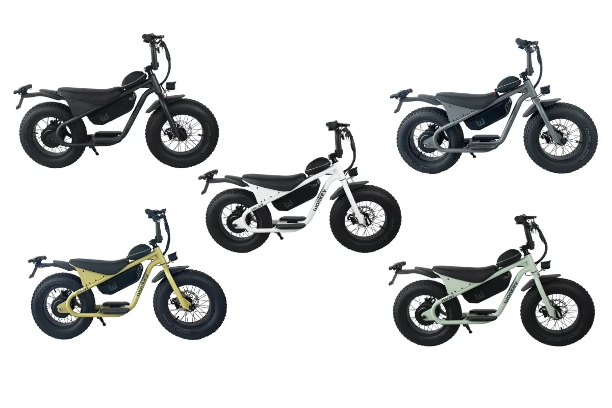 様々な色のwonkey