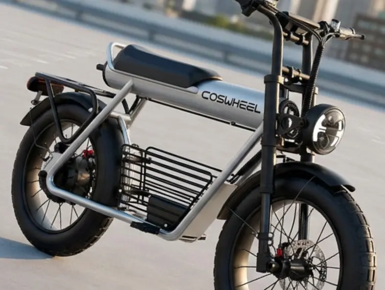 カメラ搭載の特定原付バイク COSWHEEL MIRAI GがMakuakeで先行販売