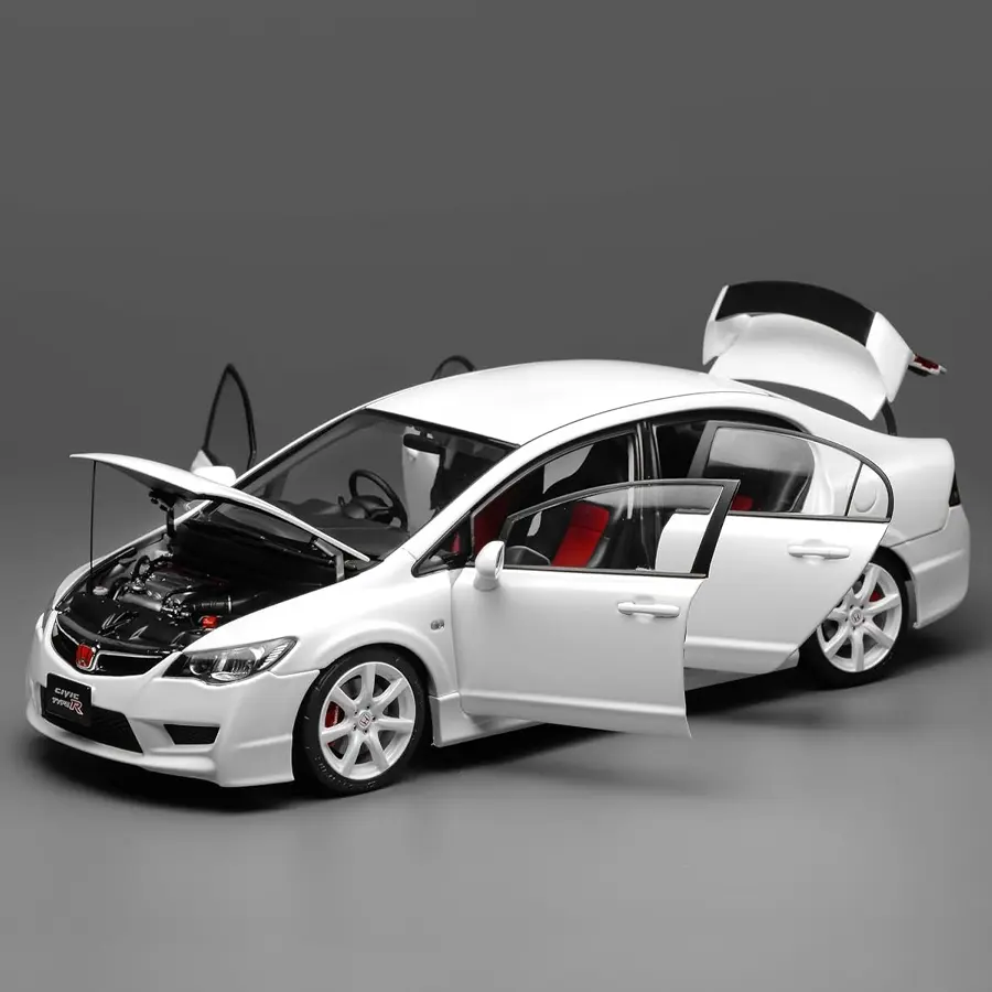 Civic Type R 1/18スケールモデル ミニカー ホンダ「シビック Type R」ファン必見！精巧な1/18スケールミニカーが