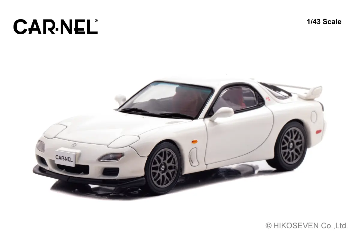 RX-7 RZ＆Spirit Rを再現 CARNEL製1/43ミニカーが限定発売