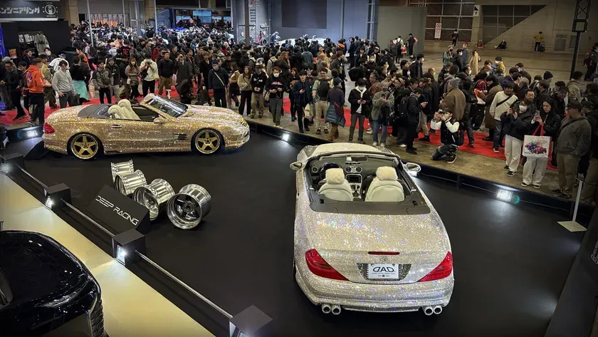 昨年の東京オートサロンD.A.Dブースの様子。今年も多くの来場者で賑わうことでしょう。