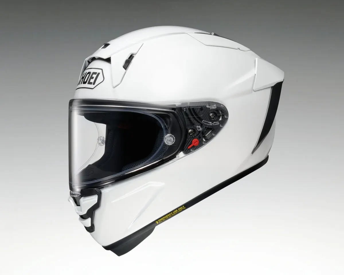 薄い灰色の能面 SHOEI「X-Fifteen」に新色追加 マットスレートグレー＆ルミナス