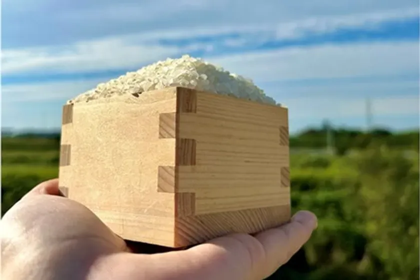 升に盛られたお米