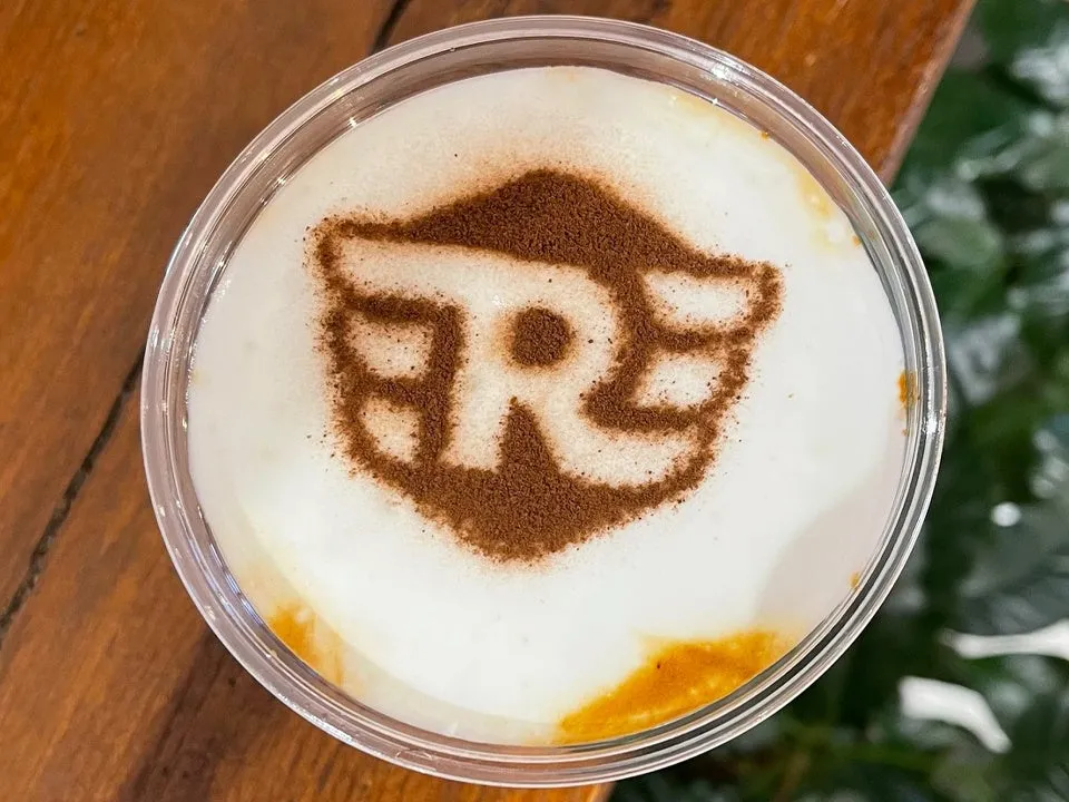 ORTIGAのラテアート