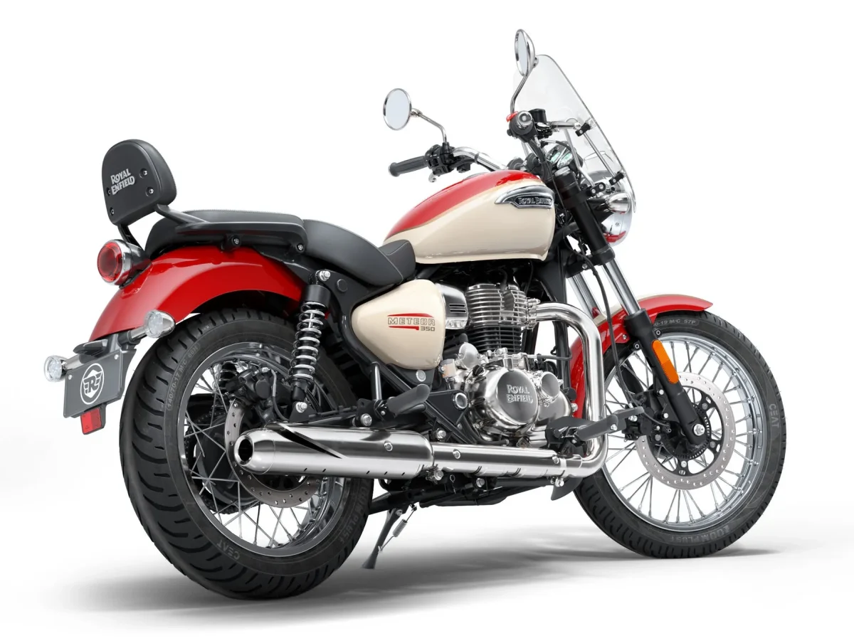 ROYAL ENFIELD METEOR 350 Aurora Red別角度