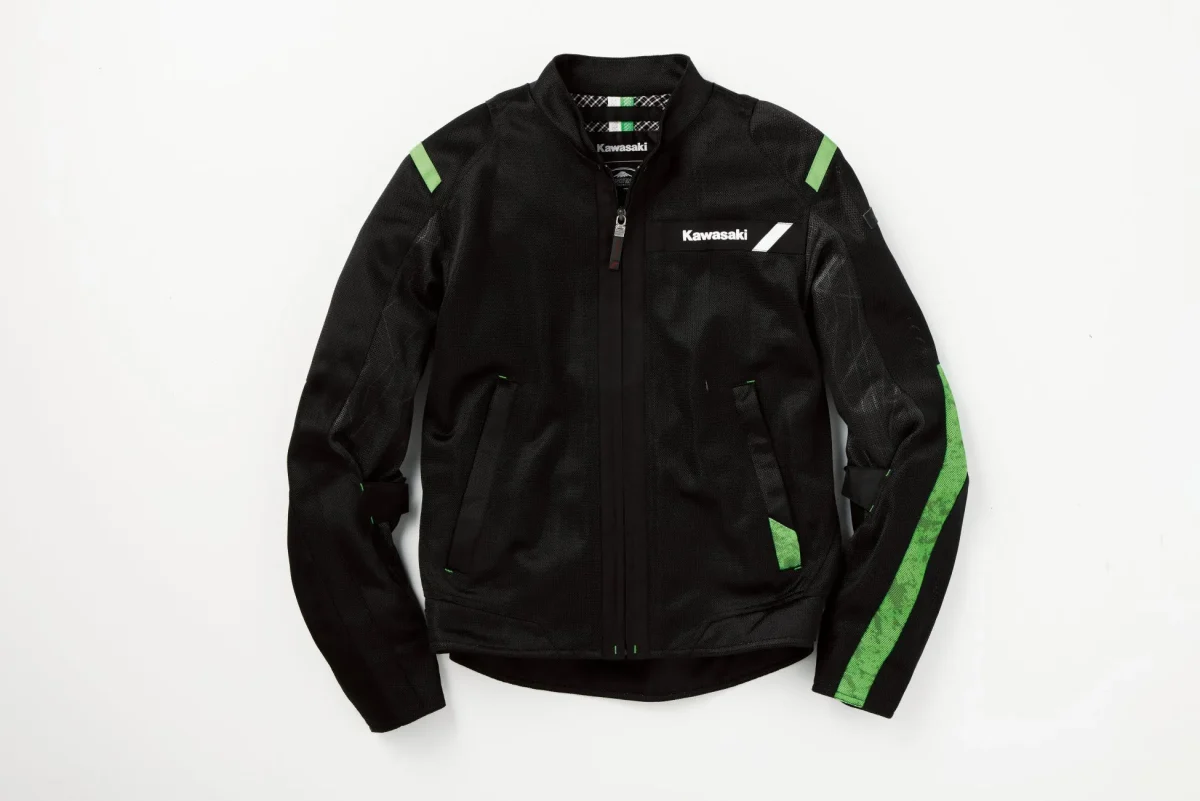 カワサキ サマーメッシュジャケット (黒と緑)