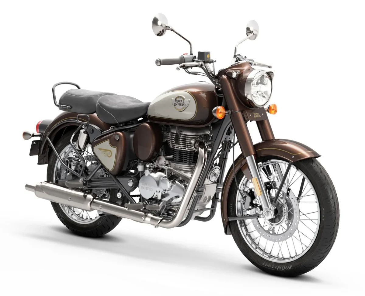 ROYAL ENFIELD CLASSIC 350 Heritage Premium Medallion Bronze正面