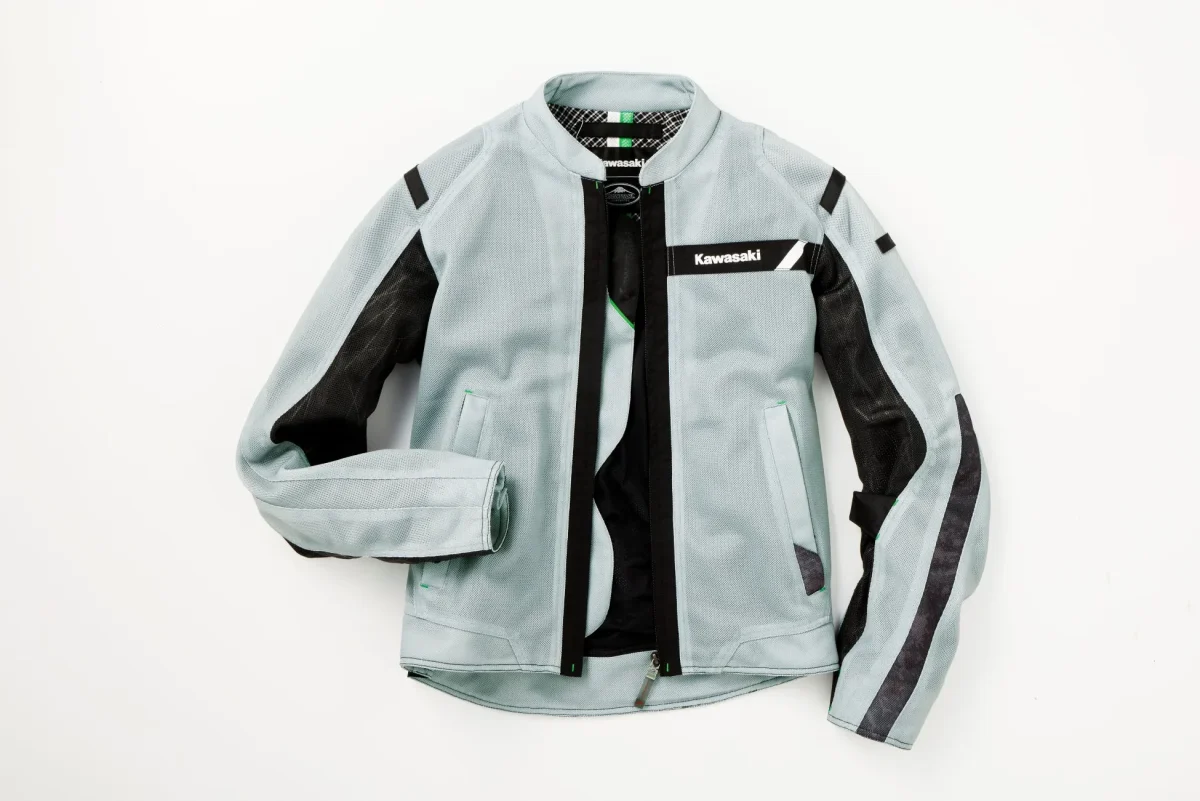 カワサキ サマーメッシュジャケット (水色)