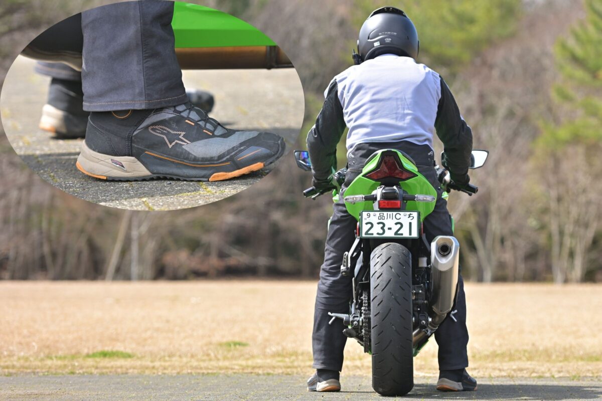 シート高：800mm（テスター谷田貝　洋暁：身長172cm/体重75kg）