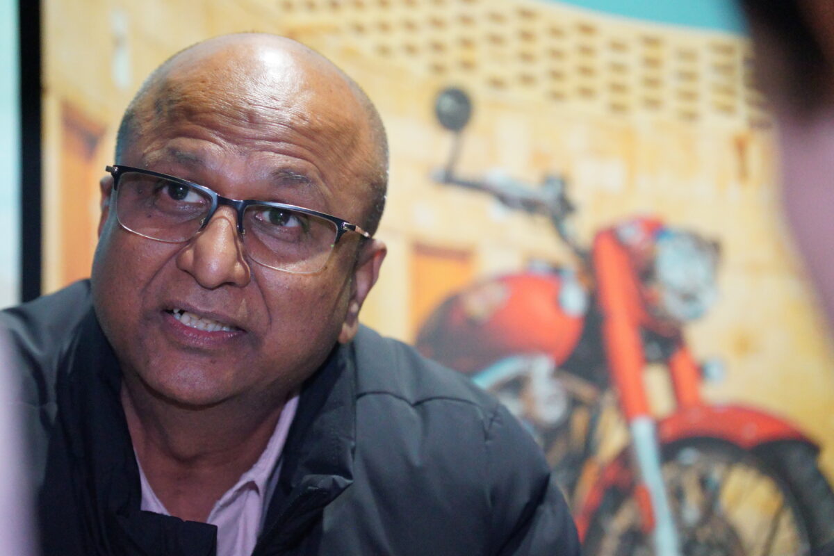 アジア太平洋地域におけるロイヤルエンフィールドの最高責任者であるマノジ‧ガジャルワール氏