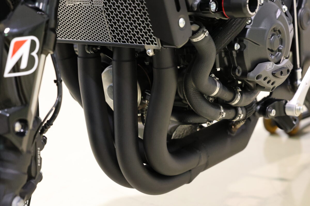 CB1000F用フルエキゾーストレーシングサイクロン（参考出品）